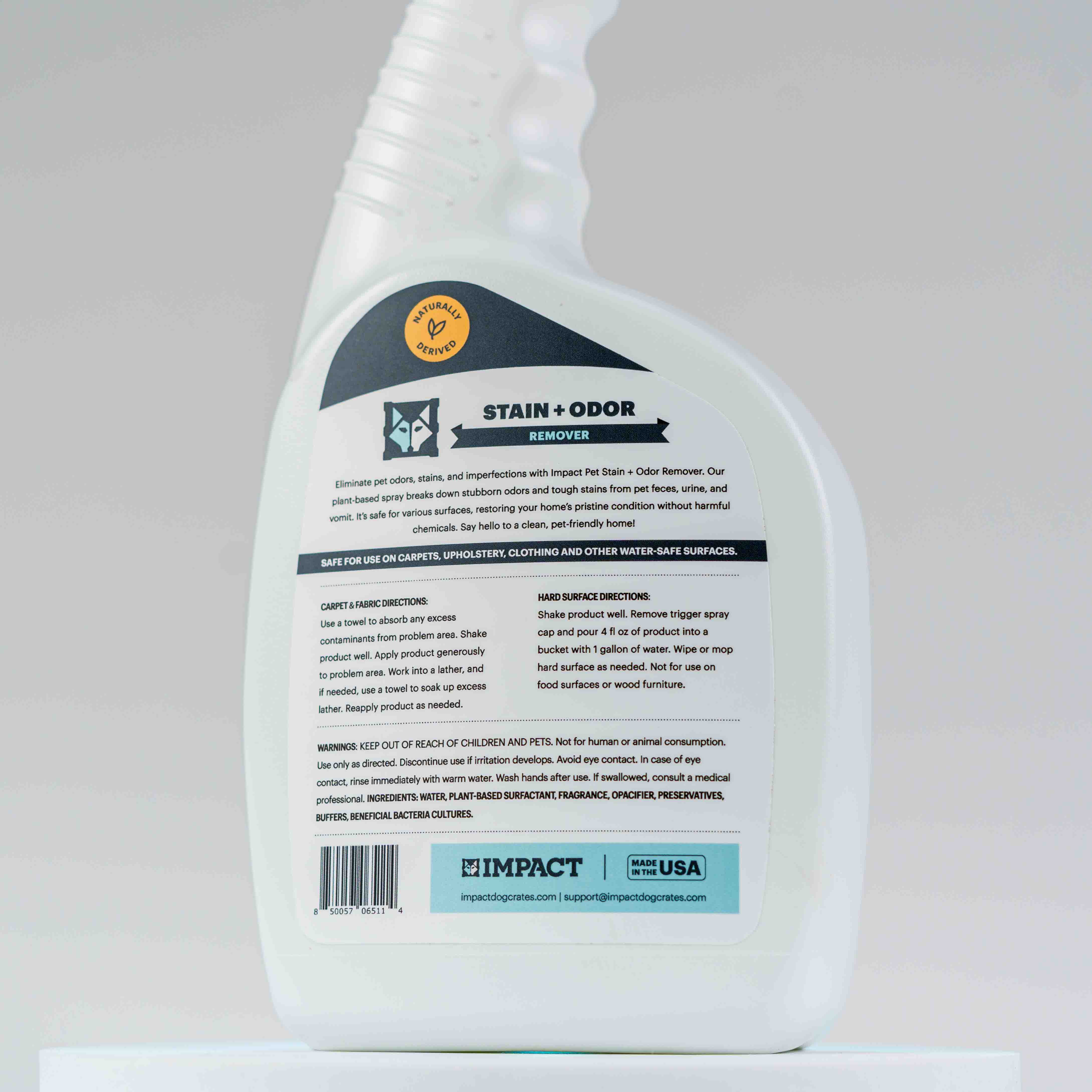 Impact Pet Stain + Odor Remover Spray - Image 3