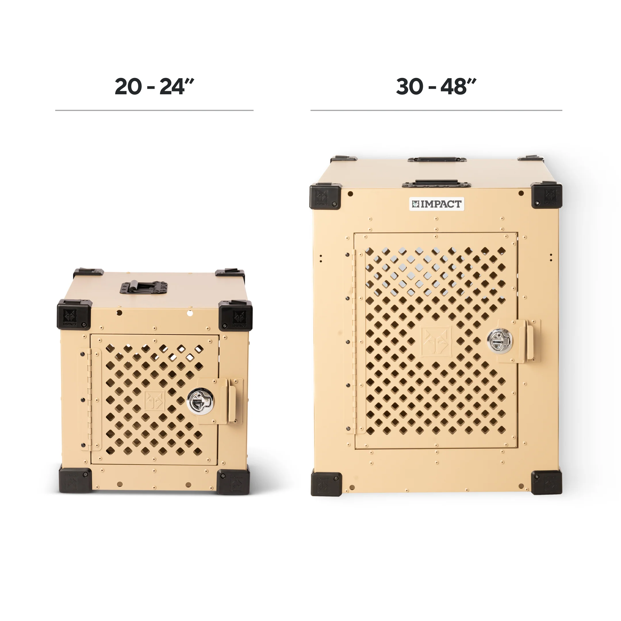 Limited Edition: Desert Tan Stationary Dog Crate - Image 4