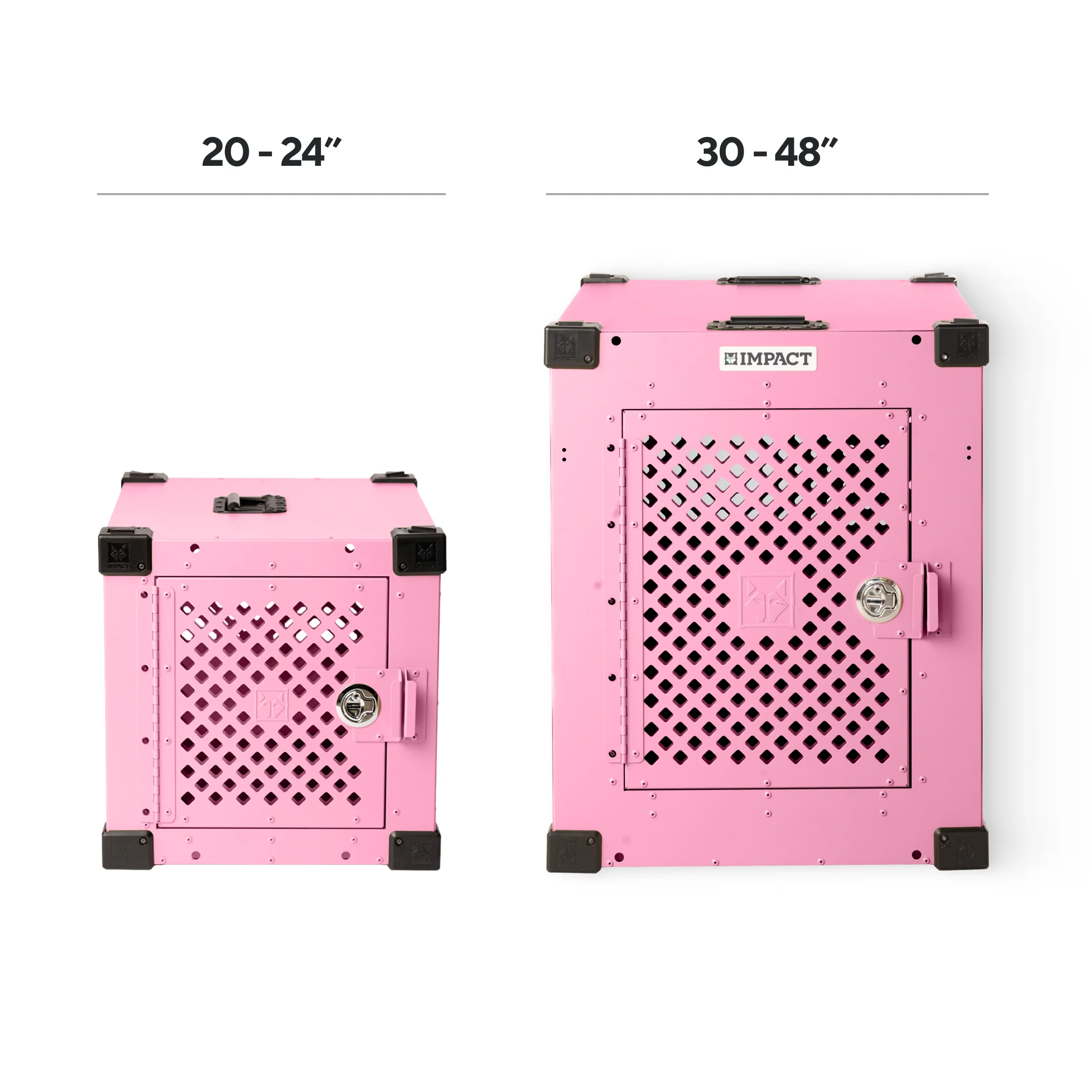Limited Edition: Pink Stationary Dog Crate - Image 4